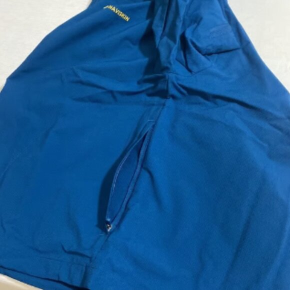 NAVISKIN Women's Packable Water Repellent Hooded Lightweight Windbreaker Jacket - Picture 5 of 9